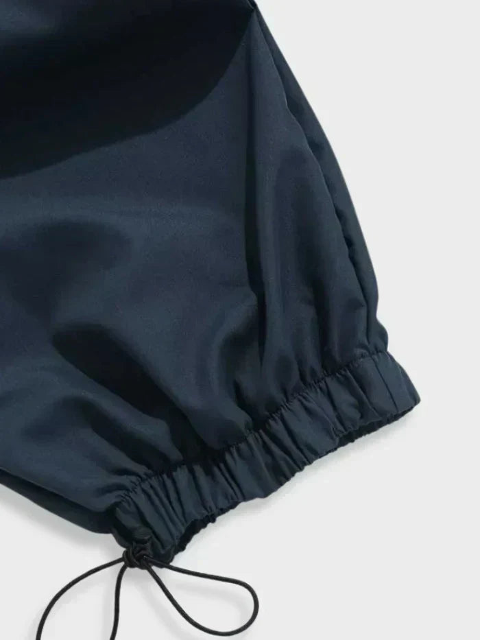Herren Cargo Hose Weite Bein Baumwolle Oliv