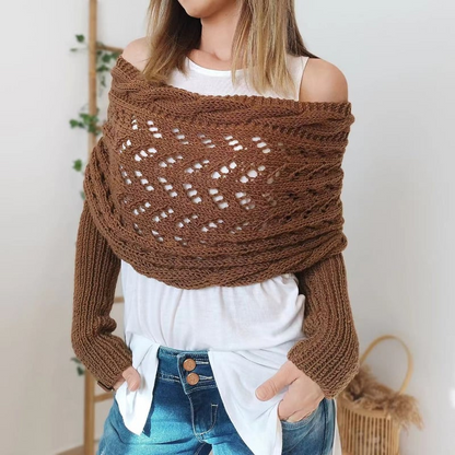 Eveloria Damen Strickschal Bequem
