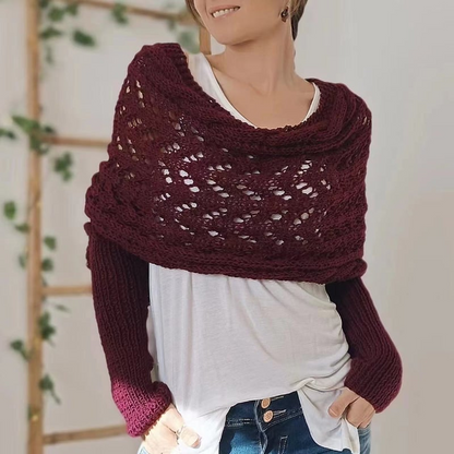 Eveloria Damen Strickschal Bequem