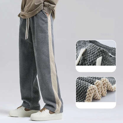 Eveloria Damen Waffelkord Jogginghose - Eveloria