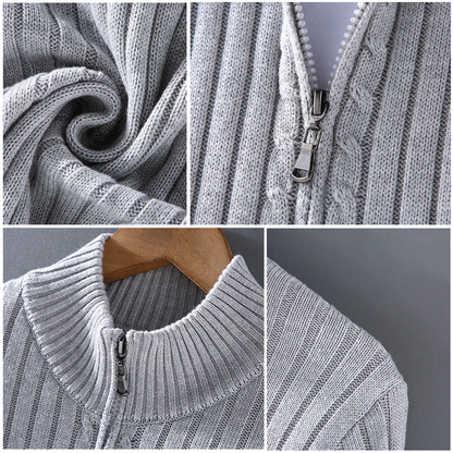 Eveloria Herren Merino Rollkragenpullover Klassiker