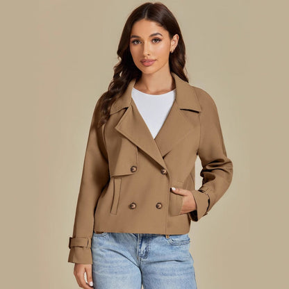 Damen Doppelreiher Kurzjacke Giovanna