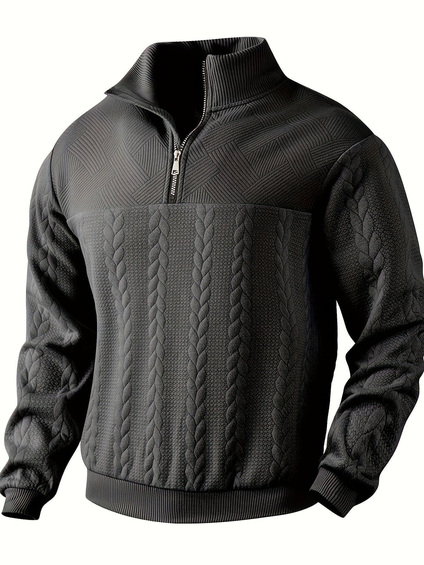 Eveloria Herren Pullover Vintage Stil