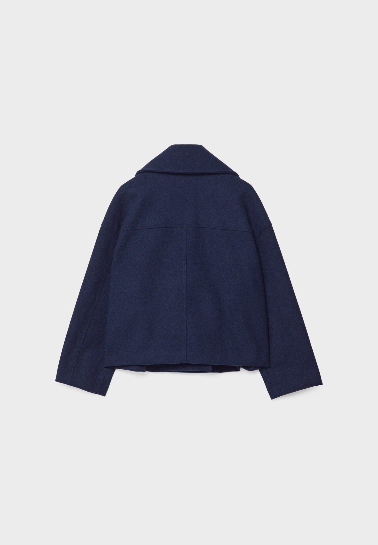 Damen Oversize Kurzmantel Herbst Übergang