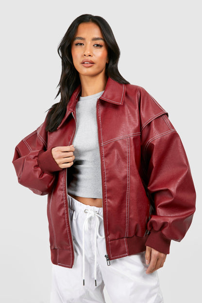 Eveloria Damen Bomberjacke Gepolstert Warm