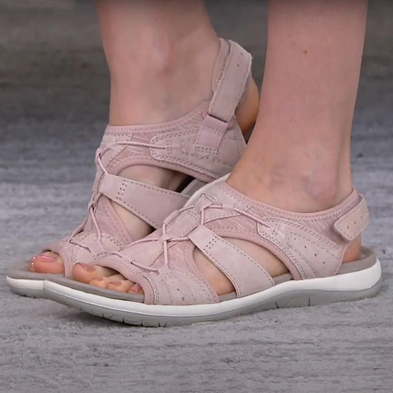 Damen Sandalen Offene Zehen Bequem atmungsaktiv