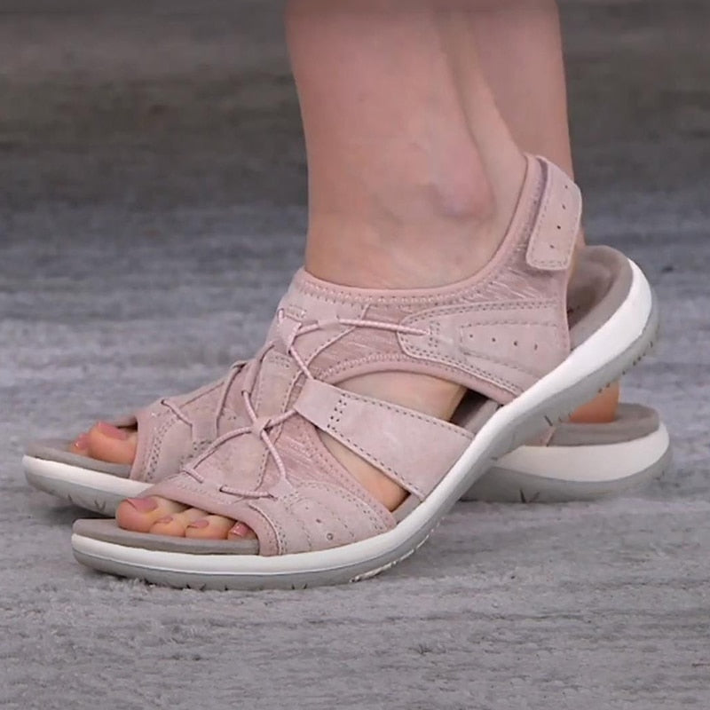 Damen Sandalen Offene Zehen Bequem atmungsaktiv
