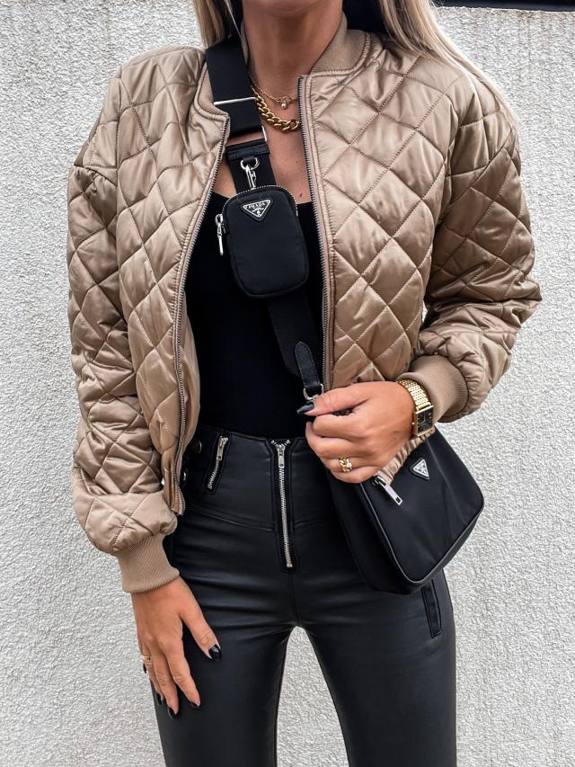 Eveloria Damen Gesteppte Jacke