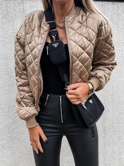 Eveloria Damen Gesteppte Jacke