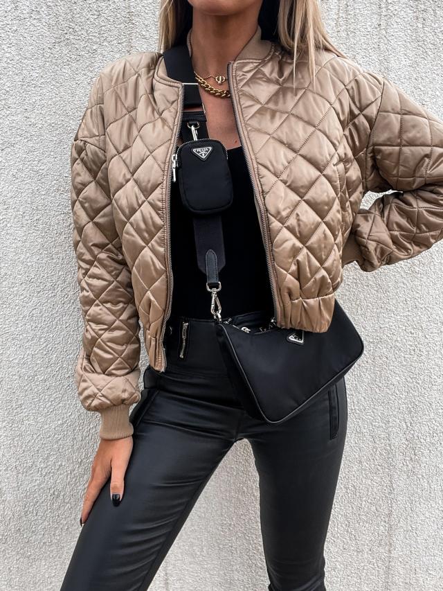 Eveloria Damen Gesteppte Jacke