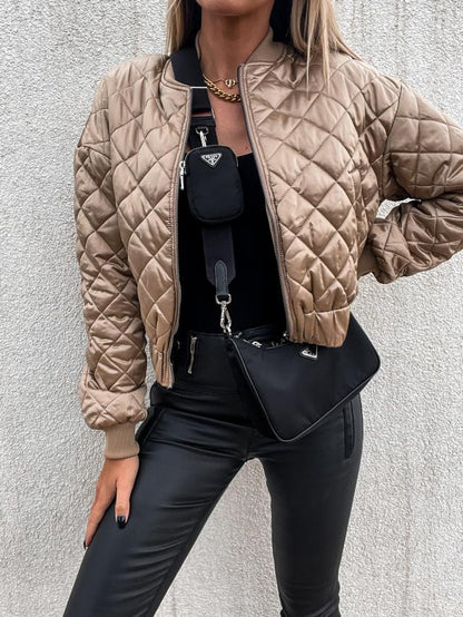 Eveloria Damen Gesteppte Jacke