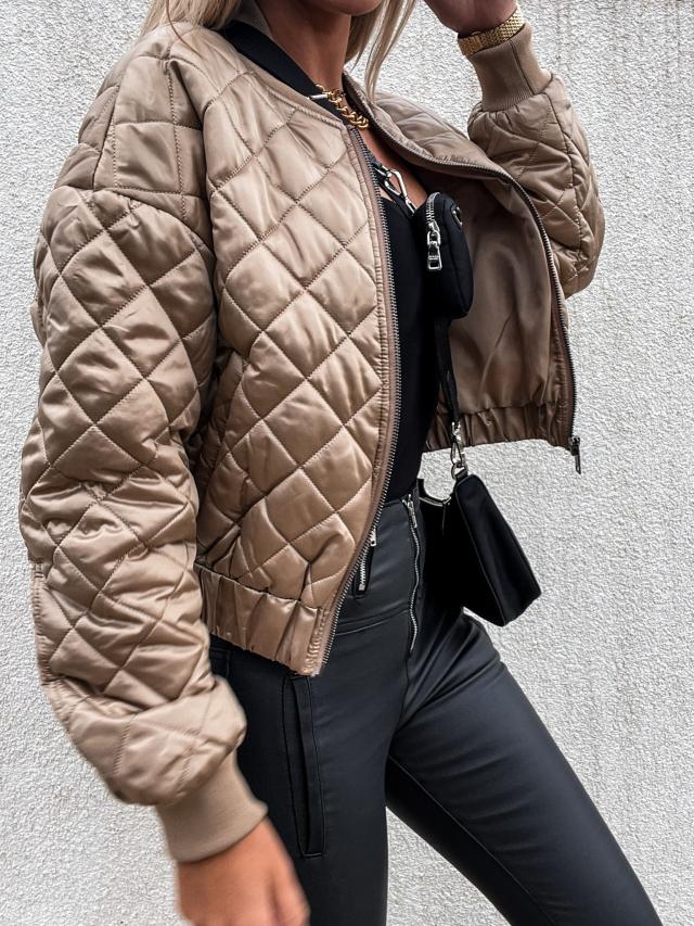 Eveloria Damen Gesteppte Jacke