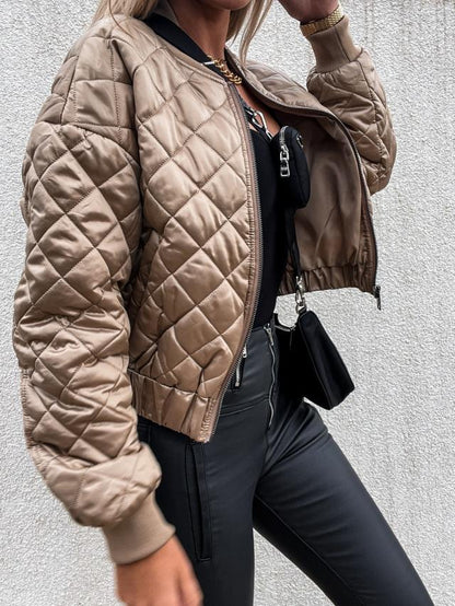 Eveloria Damen Gesteppte Jacke