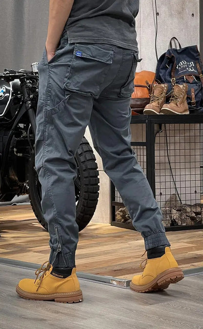Eveloria Damen Stretch Cargo-Hose Mit Taschen