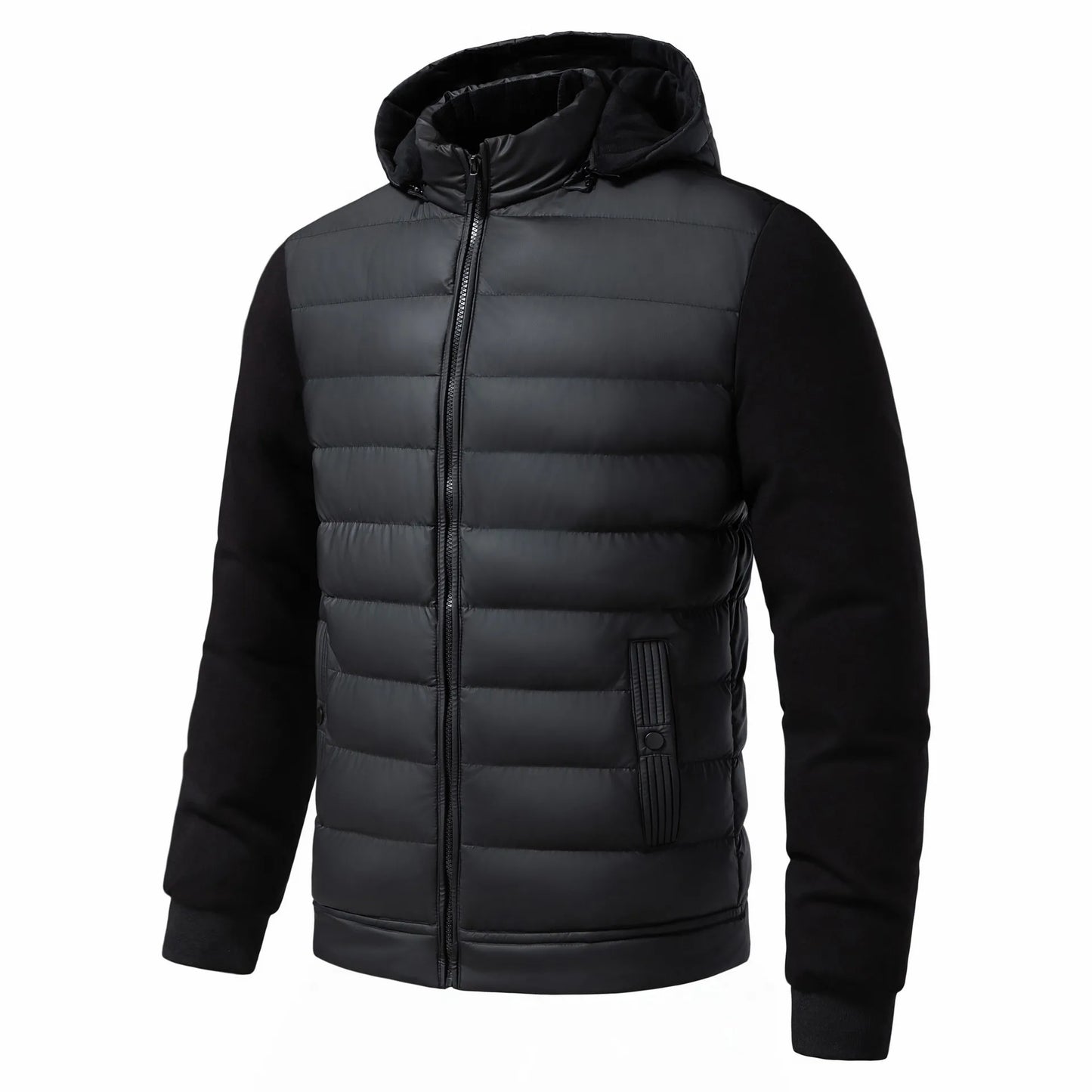 Eveloria Herren Winterjacke Kapuze