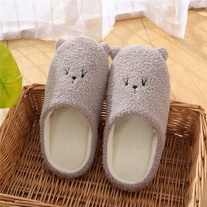 Eveloria Damen Flauschige Tierpantoffeln