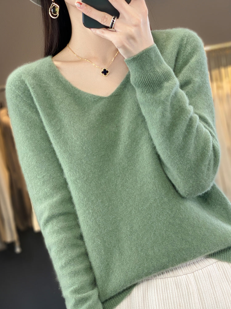 Damen Soft-Pullover Bequem - Eveloria