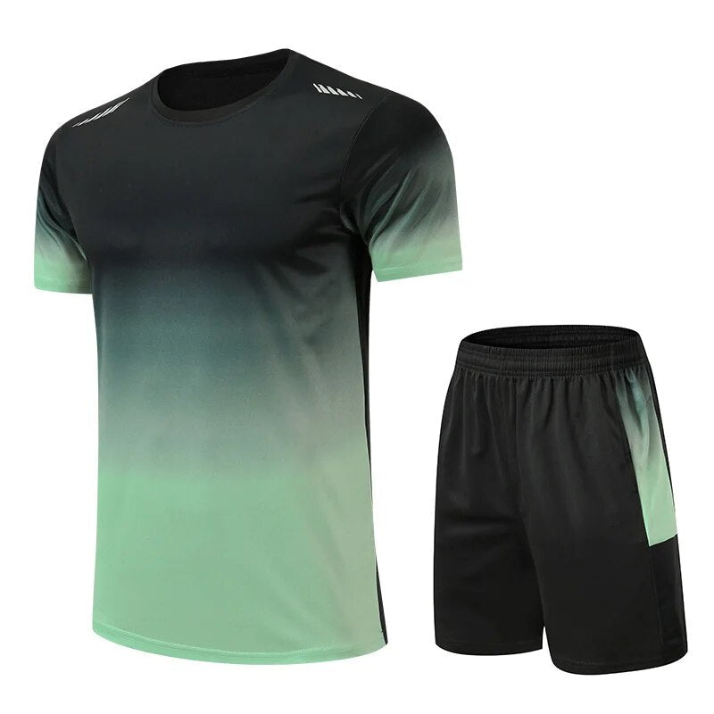 Herren Jogginganzug 2-teilig Sportbekleidungs-Set
