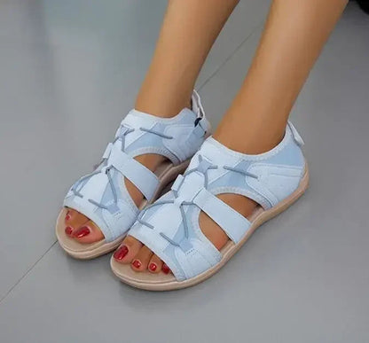 Damen Sandalen Offene Zehen Bequem atmungsaktiv