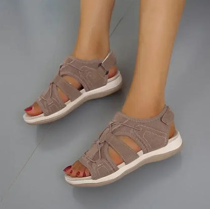 Damen Sandalen Offene Zehen Bequem atmungsaktiv
