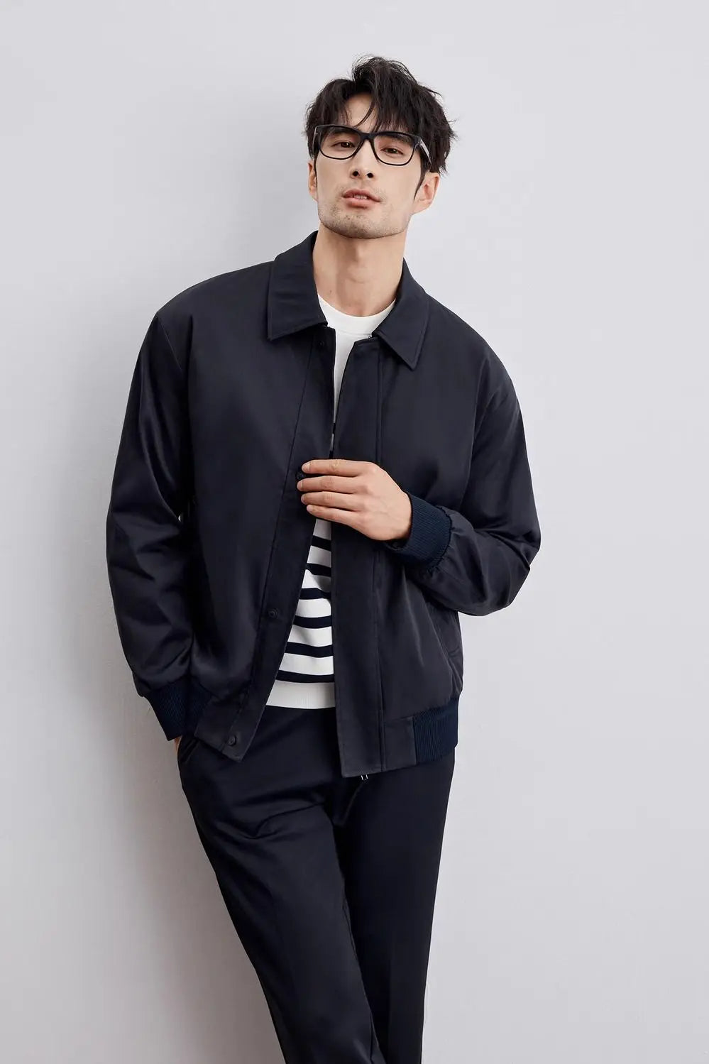 Eveloria Herren Bomberjacke Freizeit Alltag