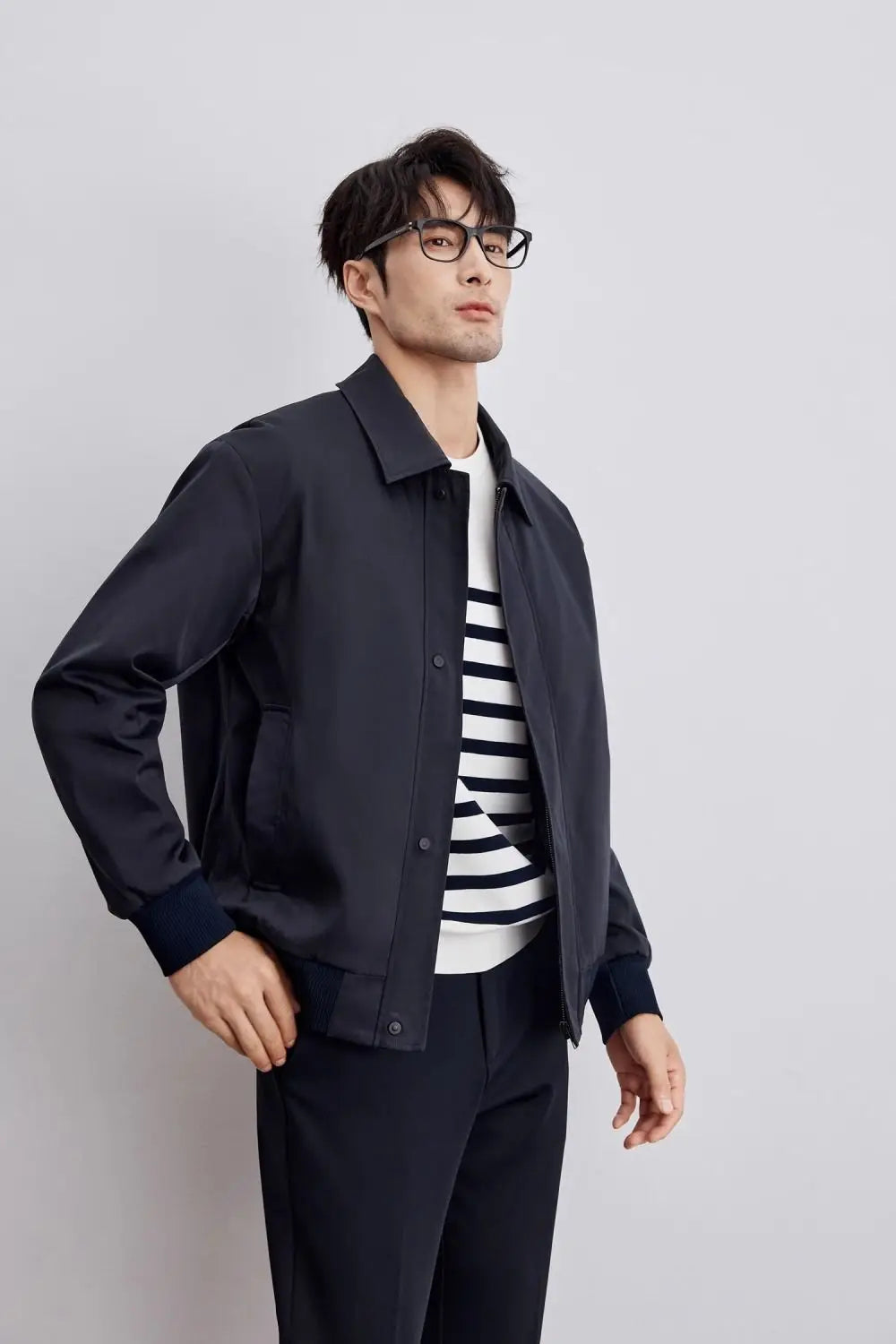 Eveloria Herren Bomberjacke Freizeit Alltag
