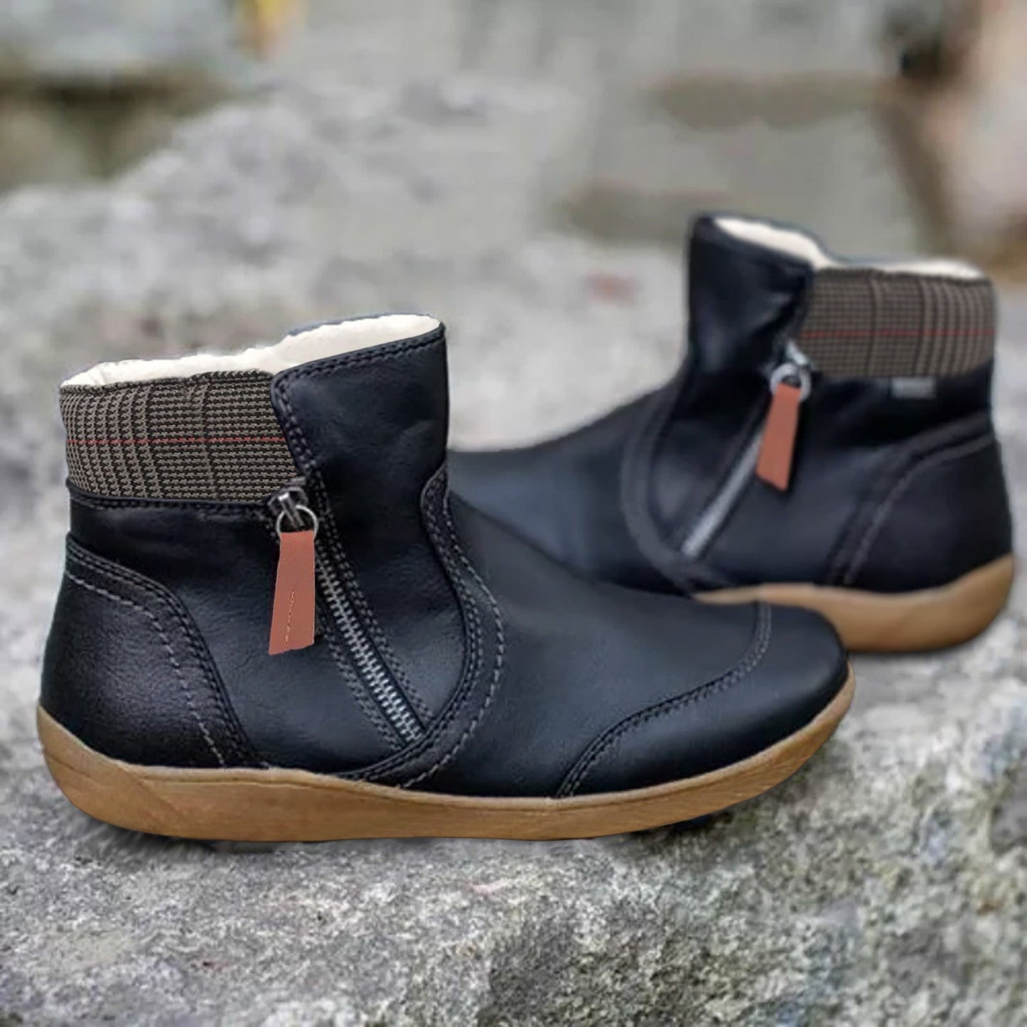 Damen Wasserdichte Winterstiefel