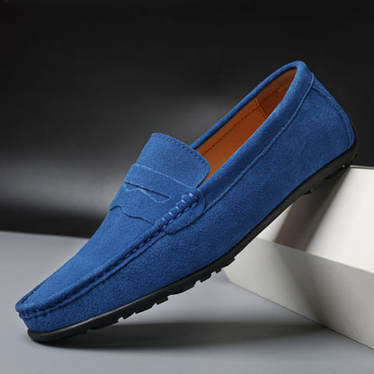 Herren Mokassins Klassisches Lederdesign Bequem