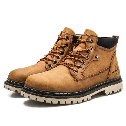 Herren Stiefel Ankle Boots Robust Gepolstert
