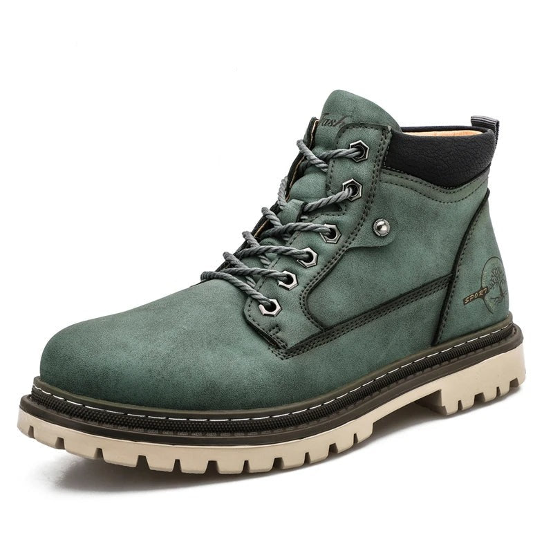 Herren Stiefel Ankle Boots Robust Gepolstert
