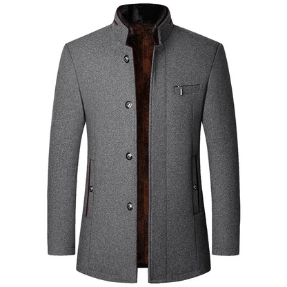 Eveloria Herren Klassische Lederjacke