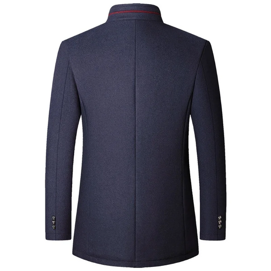 Eveloria Herren Klassische Lederjacke Schwarz - Eveloria