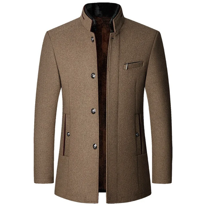 Eveloria Herren Klassische Lederjacke