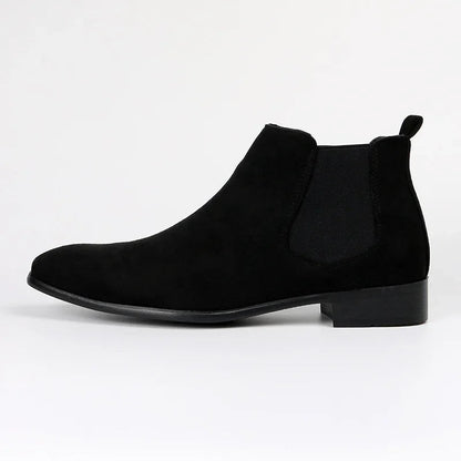 Herren Chelsea Boots Knöchelhohe Leder