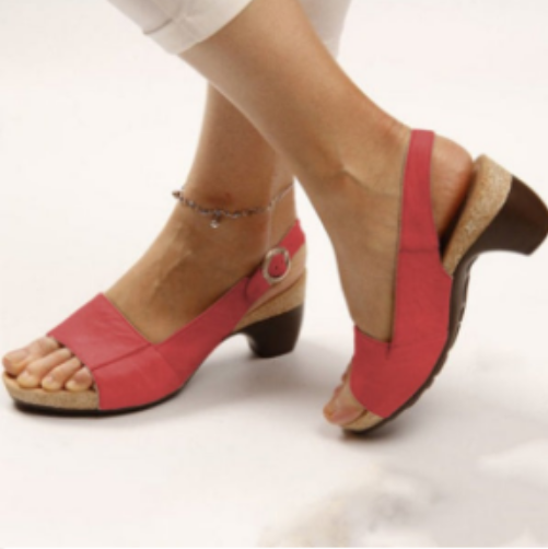 Eveloria Damen Orthopädische Sandalen Absatz Komfort