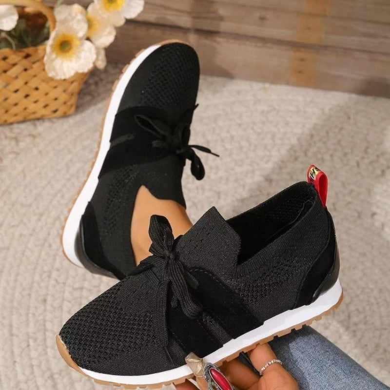 Eveloria Damen Orthopädische Laufschuhe Leichtes Mesh Weiß - Eveloria
