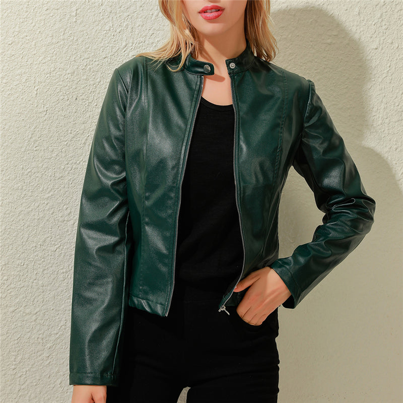 Eveloria Damen Stehkragenjacke