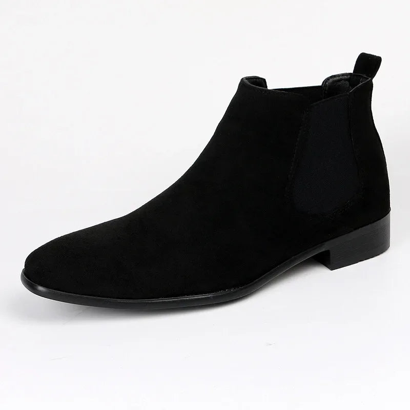 Herren Chelsea Boots Knöchelhohe Leder