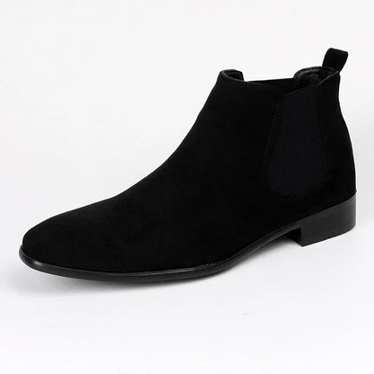 Herren Chelsea Boots Knöchelhohe Leder