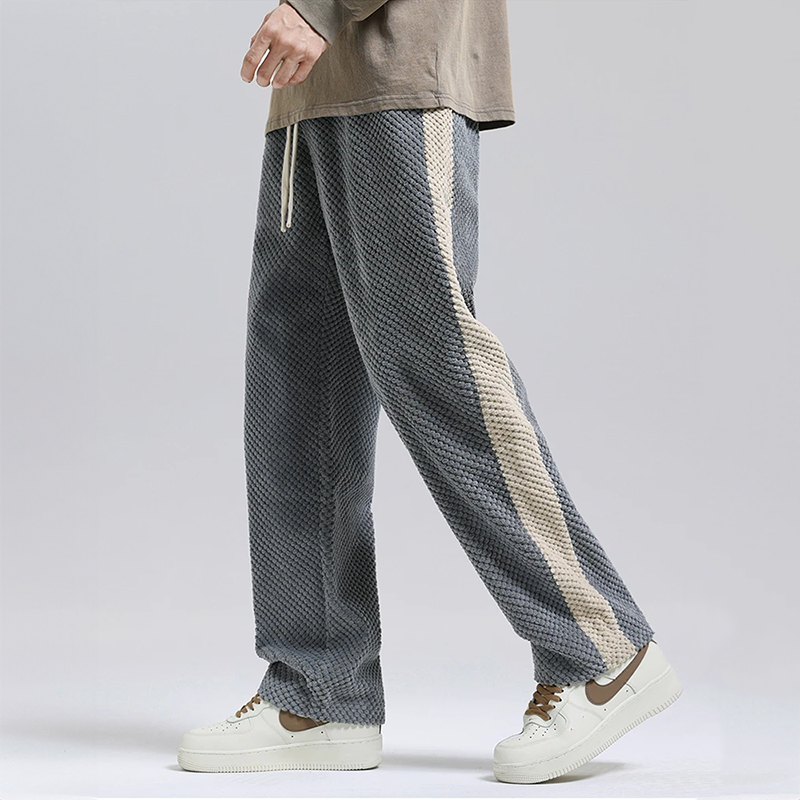 Eveloria Damen Waffelkord Jogginghose