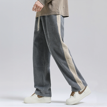 Eveloria Damen Waffelkord Jogginghose
