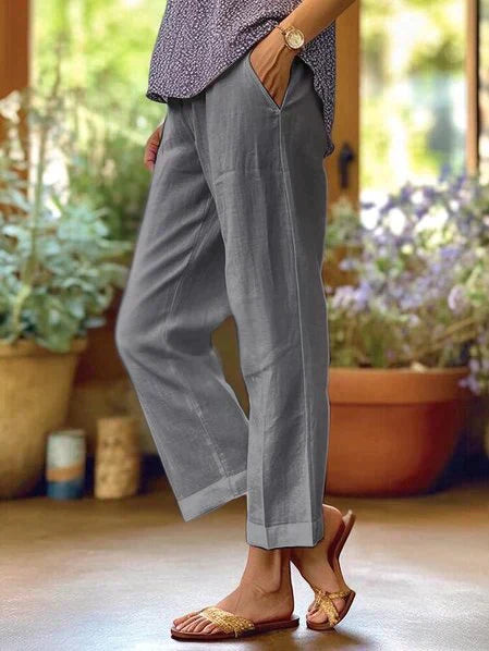 Damen Sommerhose Baumwolle