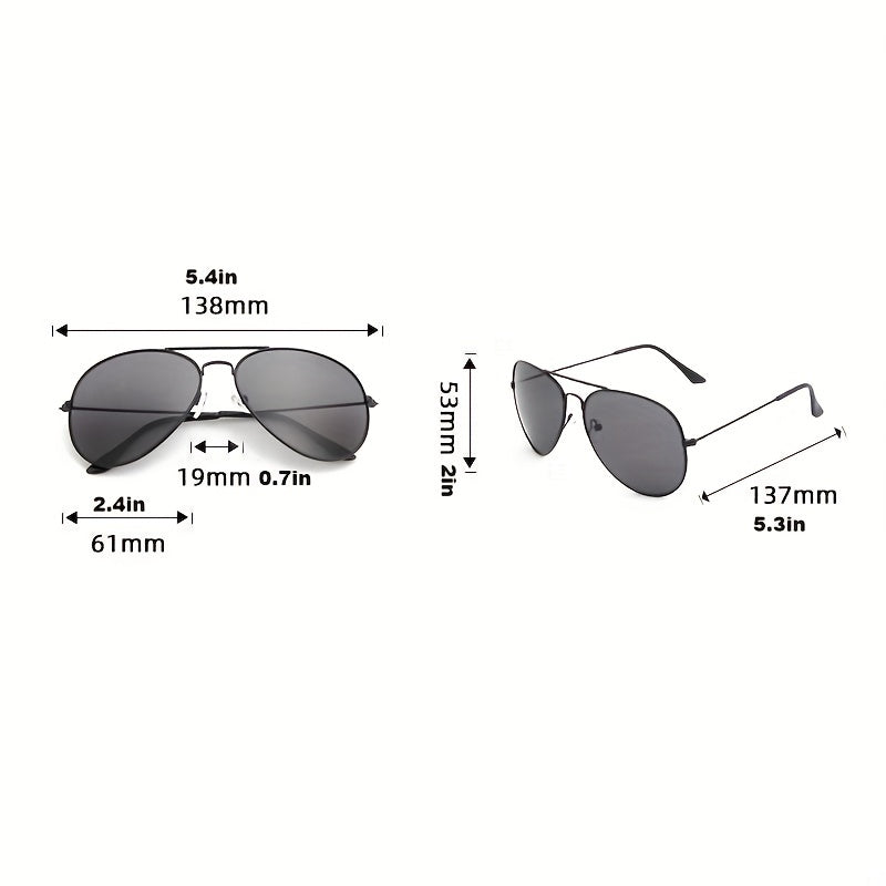 Eveloria Damen Aviator Sonnenbrille Goldener Rahmen