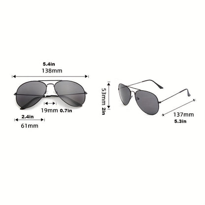 Eveloria Damen Aviator Sonnenbrille Goldener Rahmen