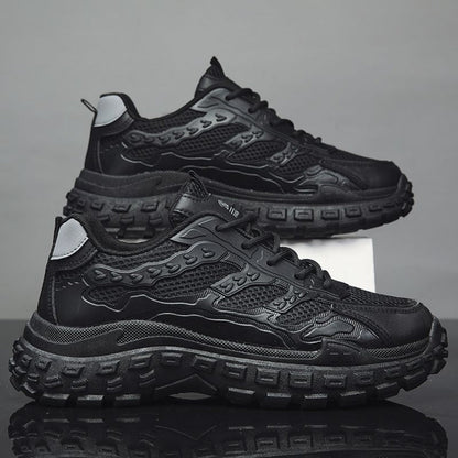 Herren Laufschuhe Mesh Schnürung Nicolet