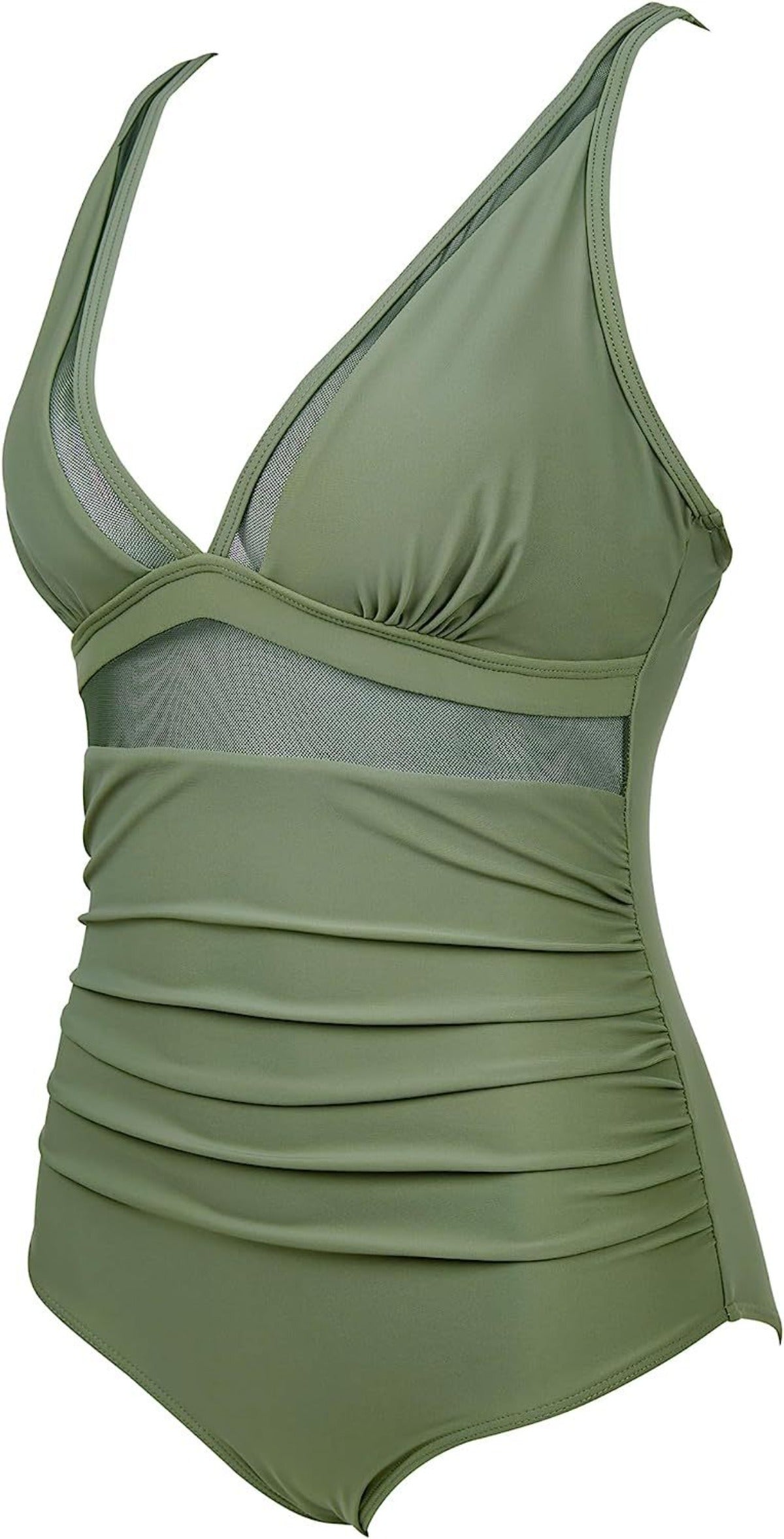 Eveloria Damen Einteiliger Badeanzug Hohe Taille