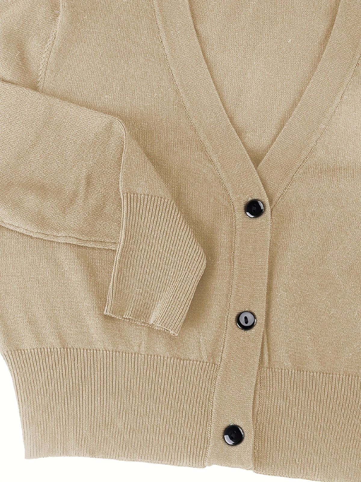 Eveloria Damen Bolerojacke Knopfverschluss