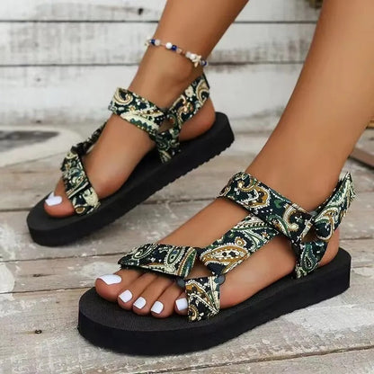 Eveloria Damen Boho Sandalen