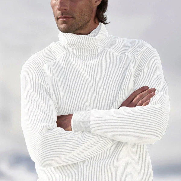 Eveloria Herren Rollkragenpullover Elegantes Design