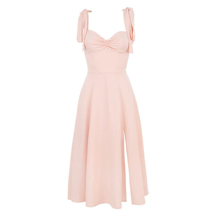Eveloria Damenkleid mit Trägern Französisches Design